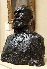 Pierre Puvis da Chavannes by Rodin in the Metropolitan Museum of Art, May 2012