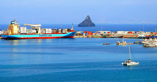 Harbor of Mindelo