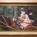 A Woman and Girl Driving by Mary Cassatt in the Philadelphia Museum of Art, August 2009