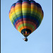 coloured balloon ride