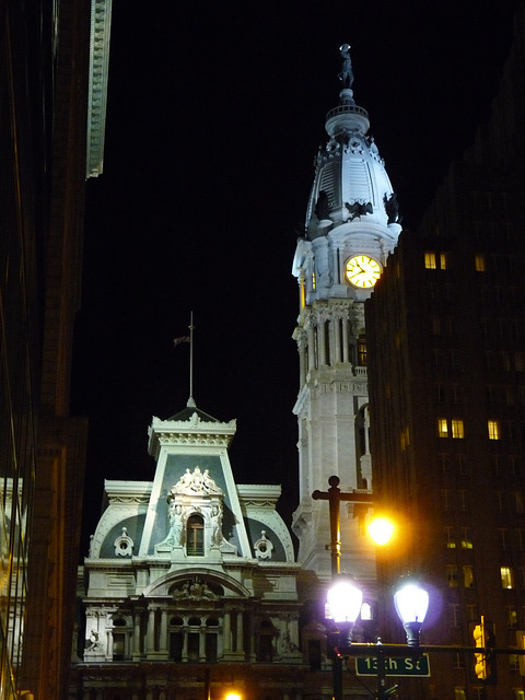 City Hall at night