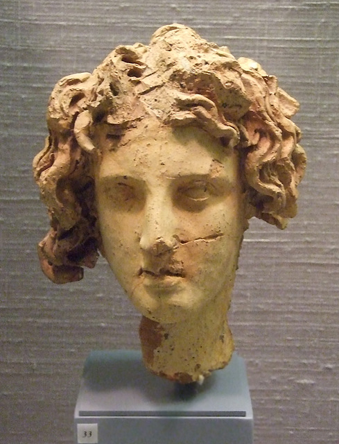 Etruscan Head of a Young Satyr in the Princeton University Art Museum, July 2011