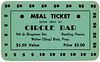 Meal Ticket Good Only at Circle Bar, Reading, Pa.