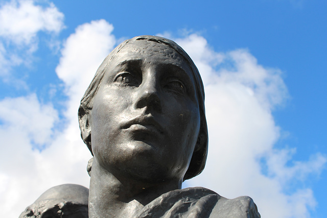 Detail of Leverhume Memorial by Sir William Reid Dick, Port Sunlight, Wirral