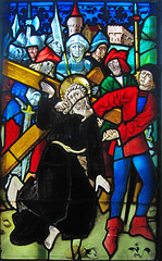 Kreuztragung Christi - Straßburg 1480/90