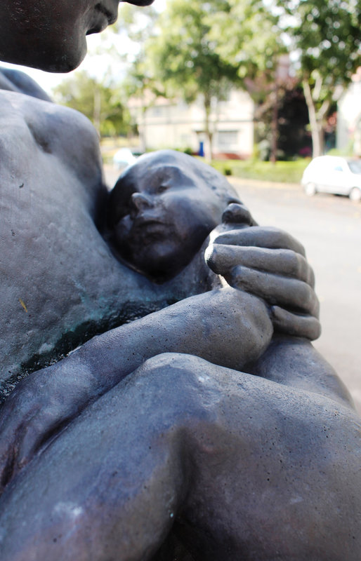 Detail of Leverhume Memorial by Sir William Reid Dick, Port Sunlight, Wirral