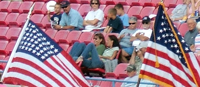 Shutterbabe Amongst the Flags