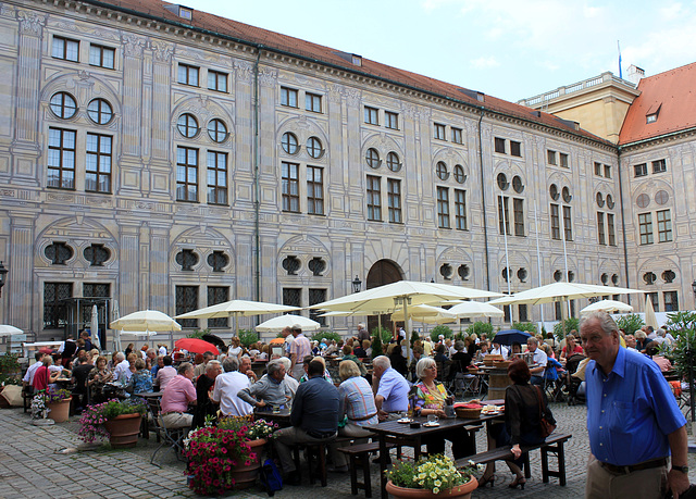 Kaiserhof der Münchner Residenz