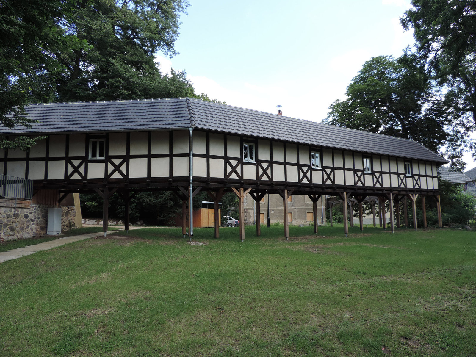 Schloß Baruth - Frauenhaus-Wandelgang