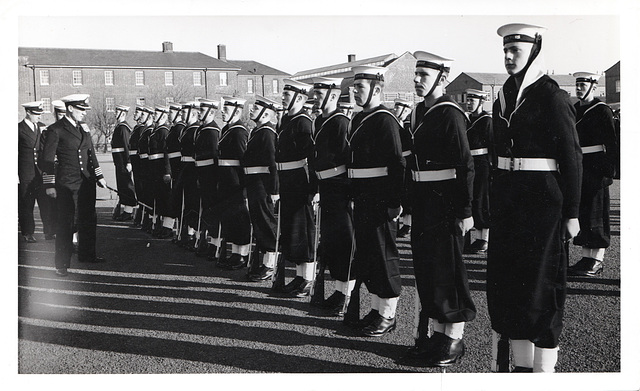 Inspection at Shotley Barracks Suffolk