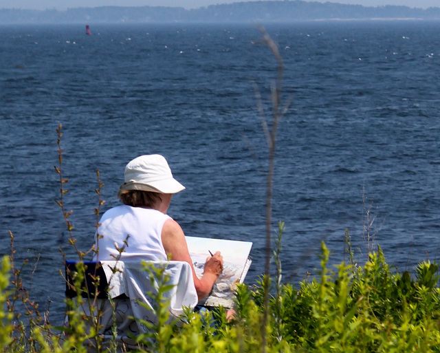 Island artist, Peaks