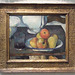 Still Life with Apples and a Glass of Wine by Cezanne in the Philadelphia Museum of Art, January 2012