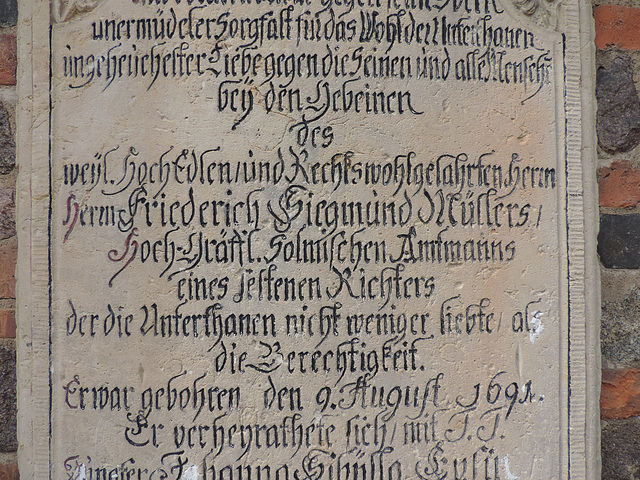 Gedenktafel - 2