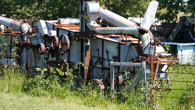 Antique Threshing Machine