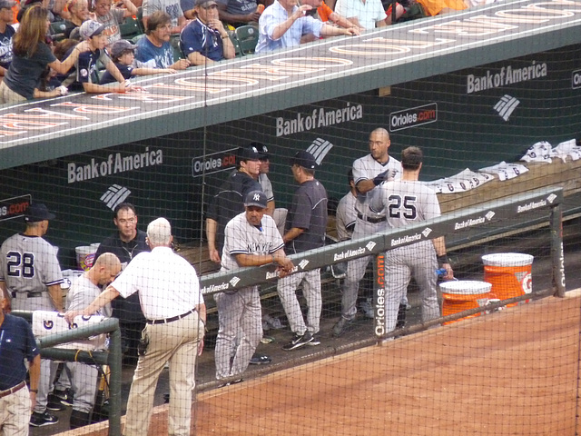 visitors' dugout