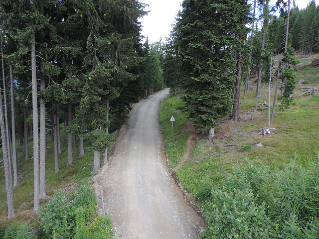 Wanderweg zur Gerlitzen-Alp