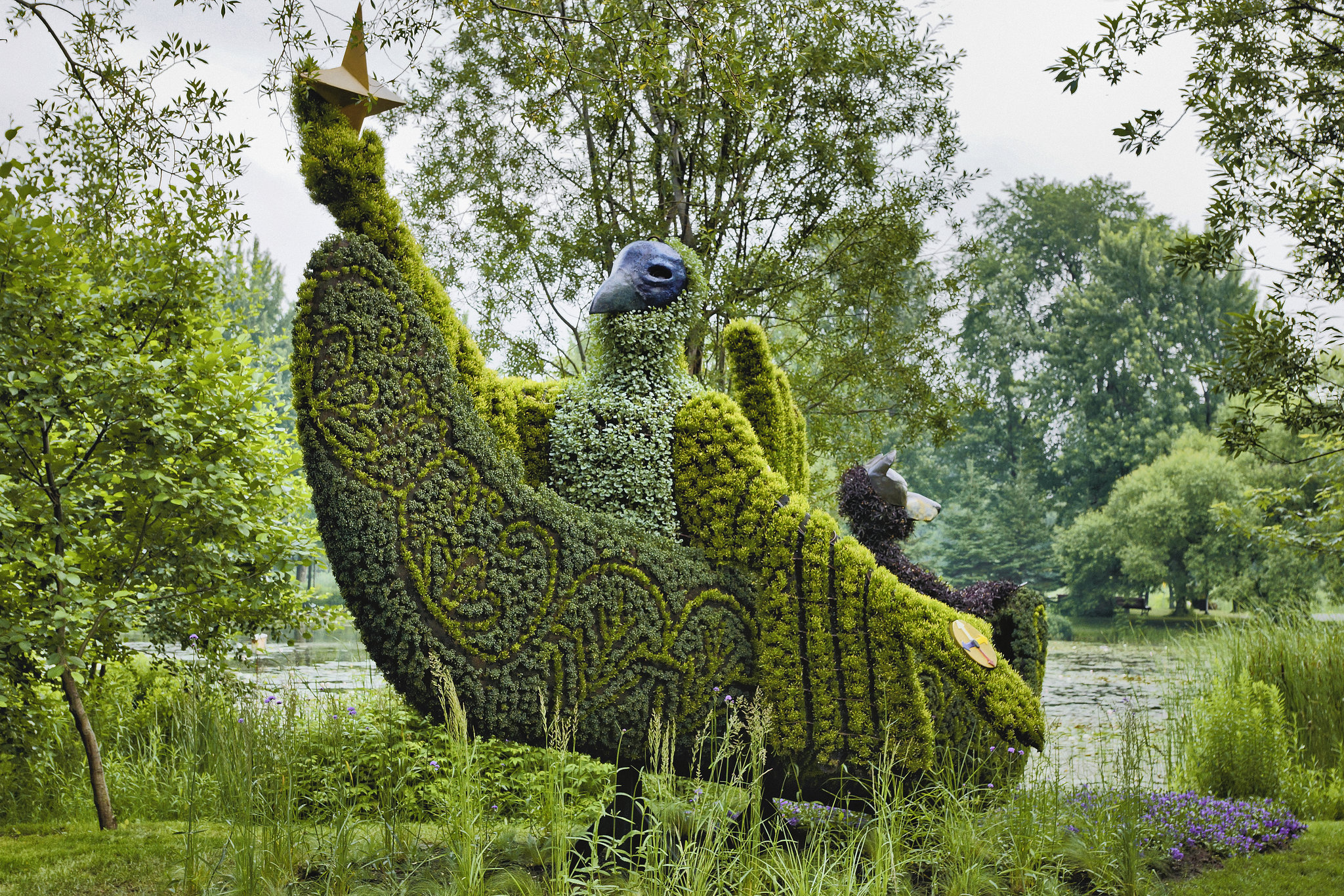 Born With the Sun – Mosaïcultures Internationales de Montréal, Botanical Garden, Montréal, Québec