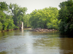 abandoned mill on the Cannon River