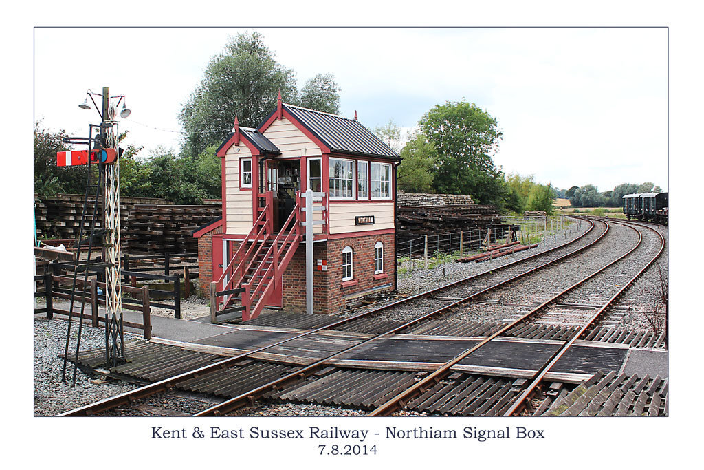 KESR Northiam Signal Box - 7.8.2014