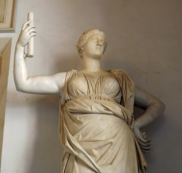 Detail of the Cesi Juno in the Capitoline Museum, July 2012