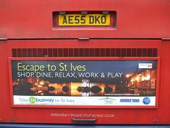 DSCF5485 Busway advert - Stagecoach