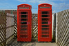 Old GPO telephone boxes, Portland Port