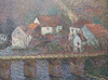 Detail of The Grande Creuse at Pont de Vervy by Monet in the Philadelphia Museum of Art, January 2012