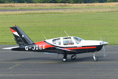 G-JDEE at Leicester - 13 July 2014