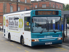 Arriva 2210 at Derby Station - 14 July 2014