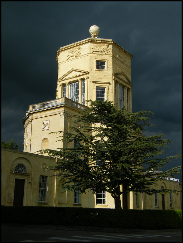 winds in a black sky