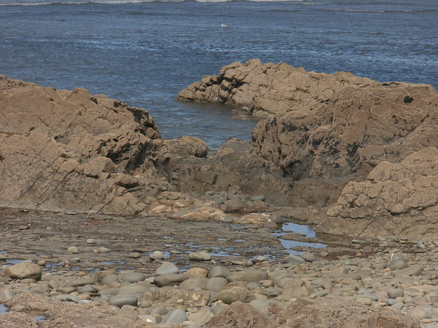 The rocks are plentiful