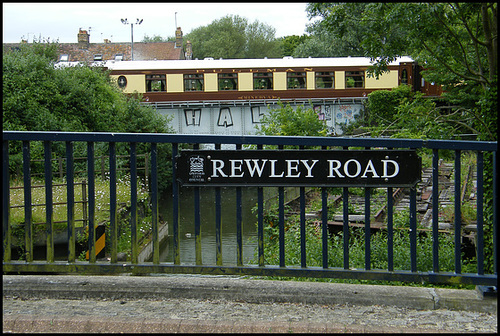Rewley Road street sign