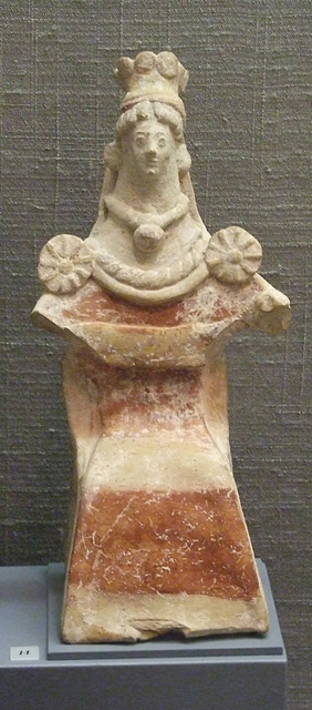 Seated Female, Possibly Hera in the Princeton Univeristy Art Museum, July 2011