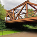 bridge, western entrance , shadwell basin, london docks