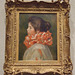 Girl in a Red Ruff by Renoir in the Philadelphia Museum of Art, August 2009