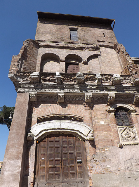 The Casa dei Crescenzi in the Forum Boarium in Rome, June 2012