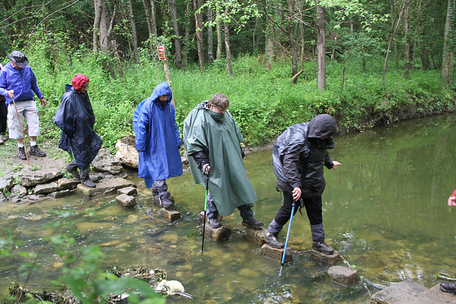 Randonnée 2014 - Gué sur l'Ancoeur - Bois des Bordes Chalonges