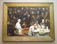 The Agnew Clinic by Eakins in the Philadelphia Museum of Art, August 2009