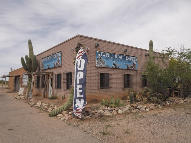 Coyote convenience store.