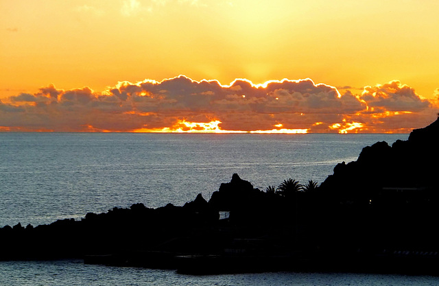 Feuer in den Wolken. ©UdoSm