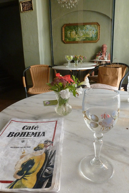 Cafe Bohemia - kleinstes Cafe in Pirna