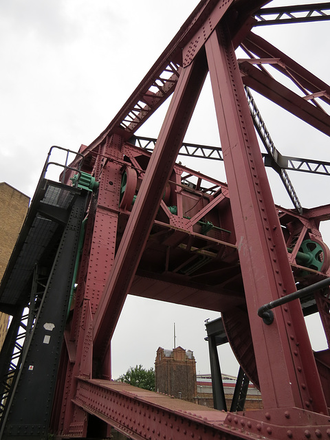 bridge, shadwell basin, london