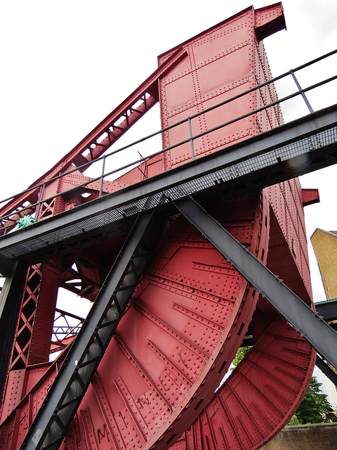 bridge, shadwell basin, london