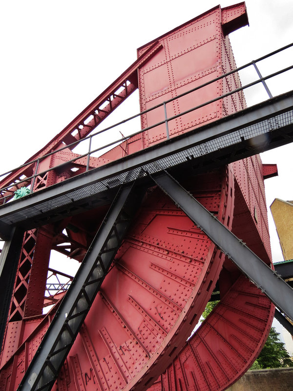bridge, shadwell basin, london