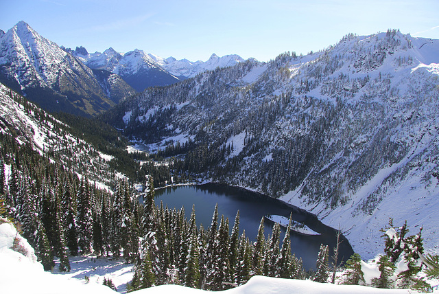 Lake Ann from Heather Pass