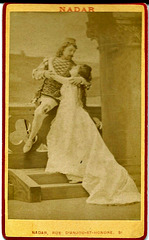 Victor Capoul & Marie Rey by Nadar
