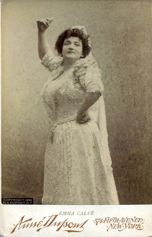 Emma Calve by Aime Dupont