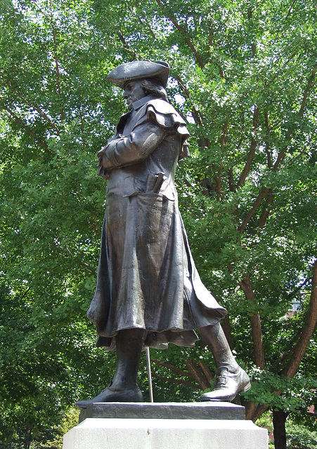 Robert Morris Statue in Philadelphia, August 2009