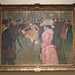 At the Moulin Rouge- The Dance by Toulouse-Lautrec in the Philadelphia Museum of Art, January 2012