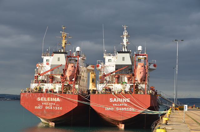 Laid up ships in Portland